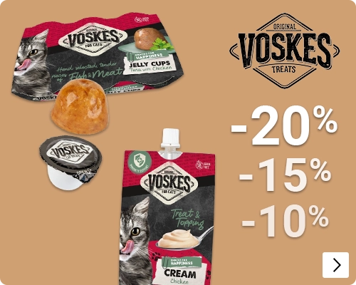 Voskes snacks -10 -20% CAT